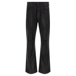 Purple Men 'P026 Rinsed Foil Boot' Jeans